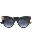 Jimmy Choo Eyewear Cat Eye Sunglasses - Black