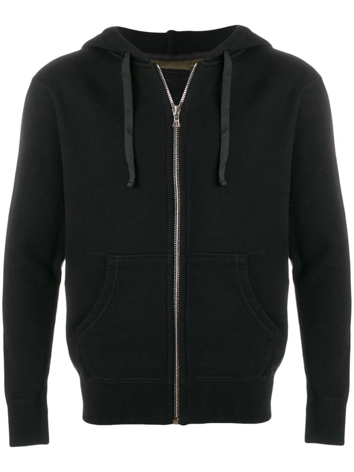 Local Authority Hooded Zipped Jacket - Black