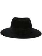 Maison Michel 'thadee' Trilby Hat, Women's, Size: Small, Black, Rabbit Fur Felt