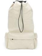 Jil Sander Drawstring Top Backpack - Neutrals