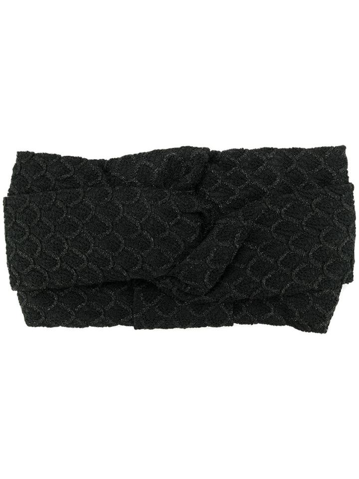 Missoni Mare Lace Turban - Black