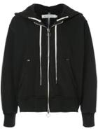 Mr. Completely Zipped Hooded Sweatshirt - Black