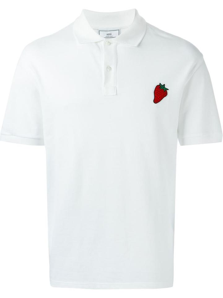 Ami Alexandre Mattiussi Strawberry Patch Polo Shirt