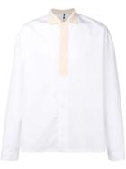 Oamc Ribbed Collar Shirt - White
