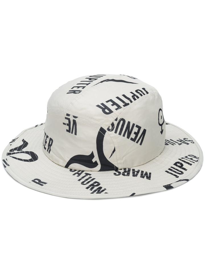 P.a.m. Planets Print Hat - Nude & Neutrals