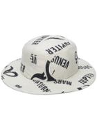 P.a.m. Planets Print Hat - Nude & Neutrals