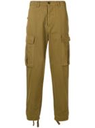 Acne Studios Drawstring Cuff Cargo Trousers - Green