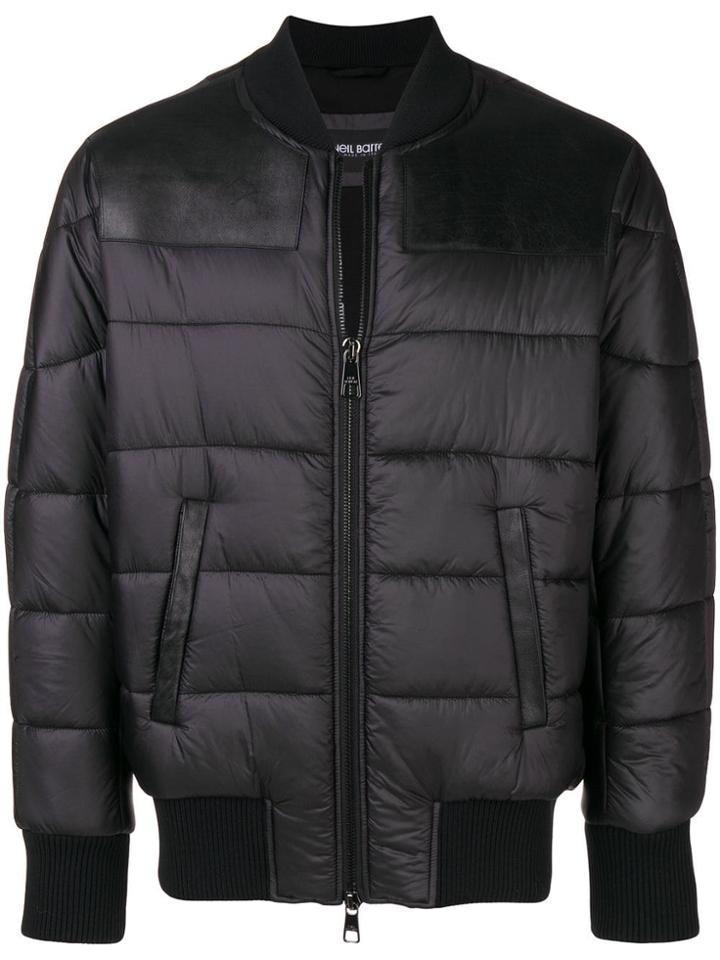 Neil Barrett Fitted Puffer Jacket - Black