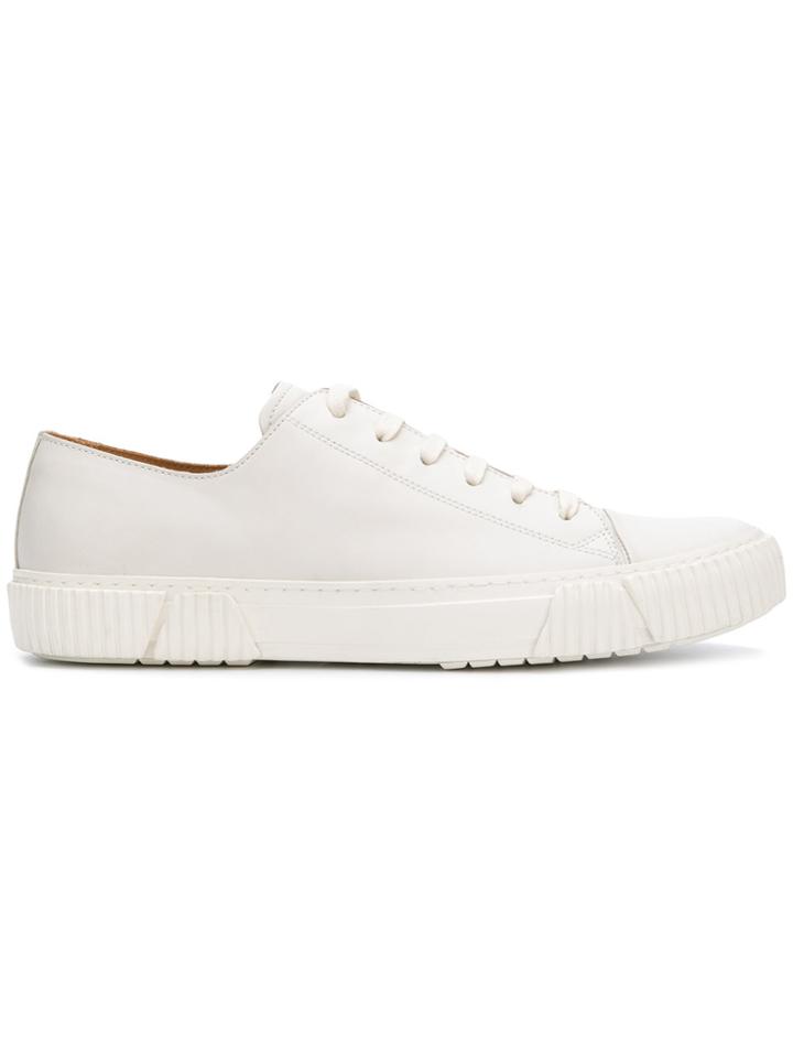 Both Minimal Low Top Sneakers - White