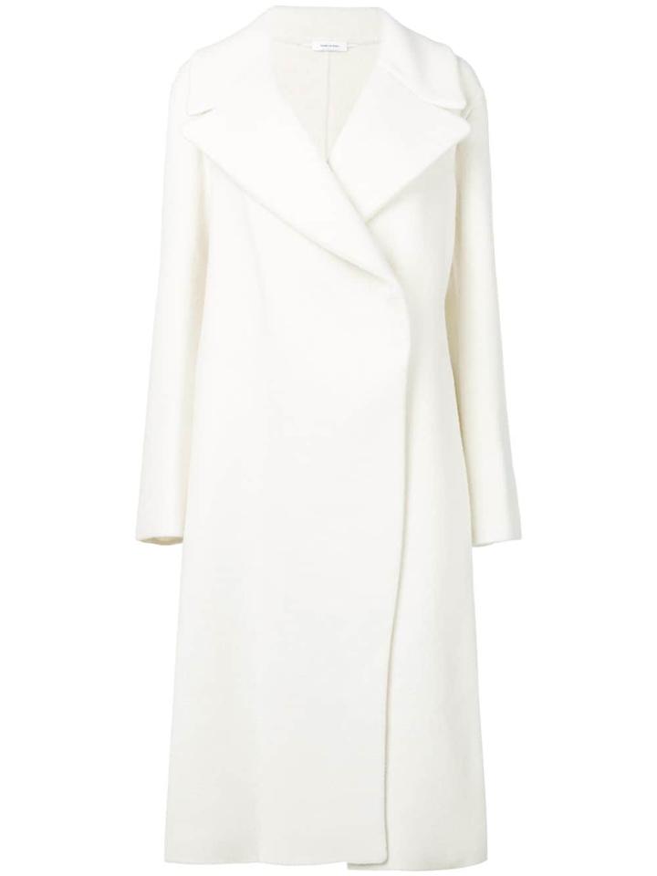 Jil Sander Oversized Coat - White