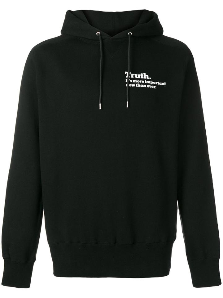 Sacai Turth Hoodie - Black