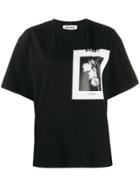 Brognano Chest Print T-shirt - Black