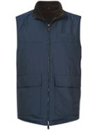 Isaia Reversible Gilet - Brown