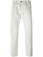 Carhartt Heritage Klondike Slim Jeans, Men's, Size: 28, White, Cotton/polyester