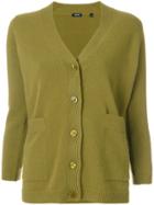 Aspesi V-neck Cardigan - Green