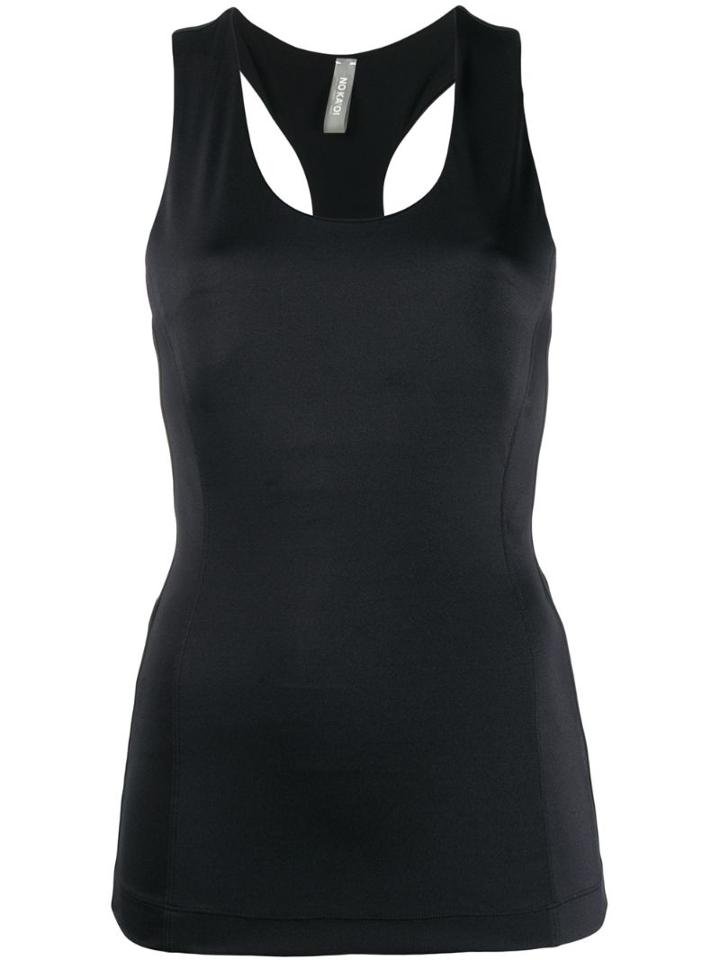 No Ka' Oi Racer-back Tank Top - Black