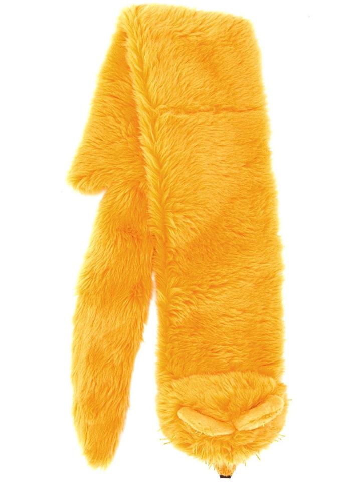 Moschino Fox Motif Scarf - Orange