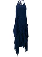 Jw Anderson Asymmetric Dress - Blue