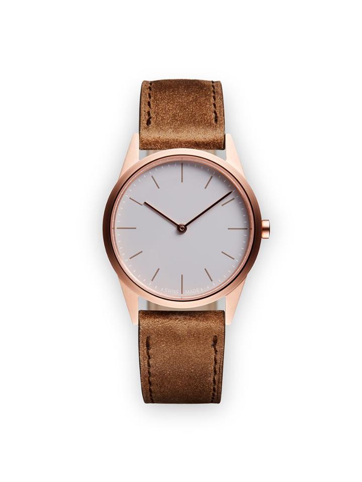 Uniform Wares C33 Two Hand Watch - Brown