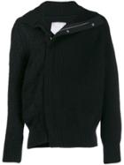 Sacai Panelled Pullover - Black