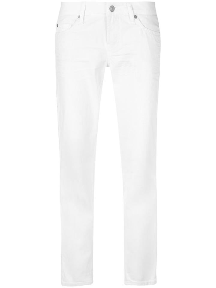Cambio Slim-fit Trousers - White