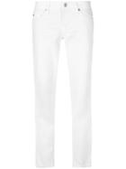 Cambio Slim-fit Trousers - White