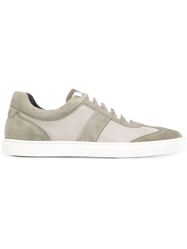 Canali Lace-up Sneakers - Grey