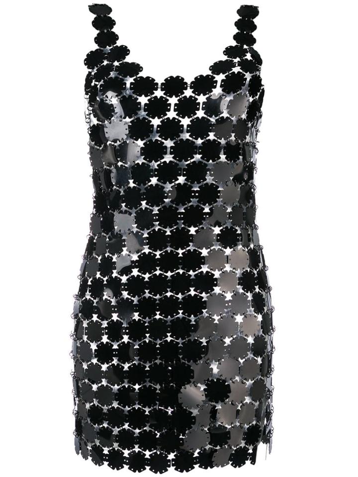 Paco Rabanne Blossom Dress - Black