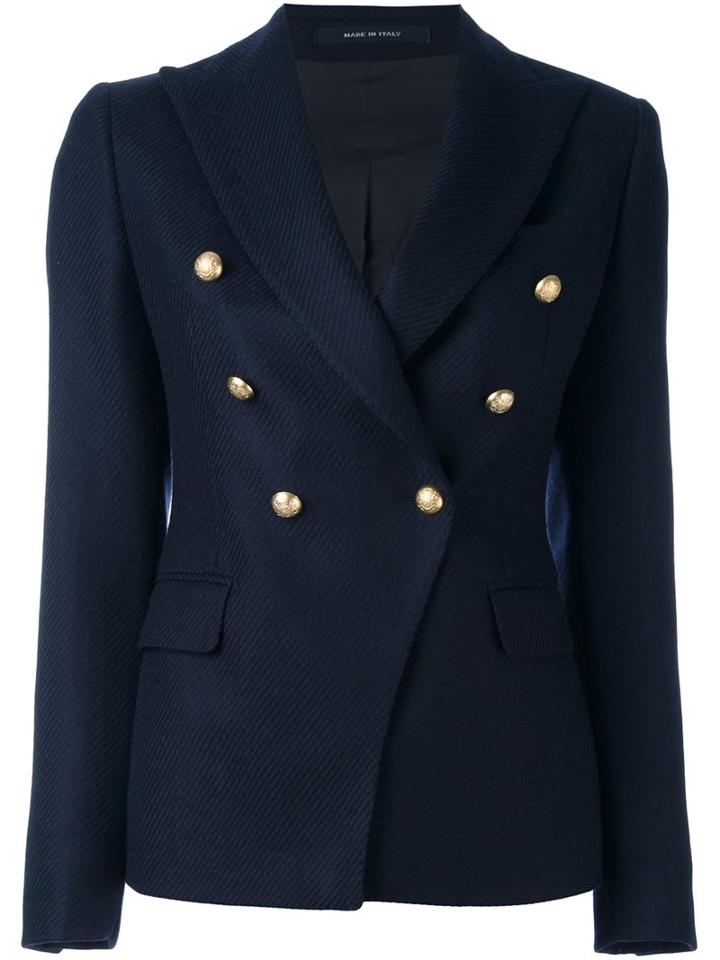 Tagliatore Peaked Lapels Jacket