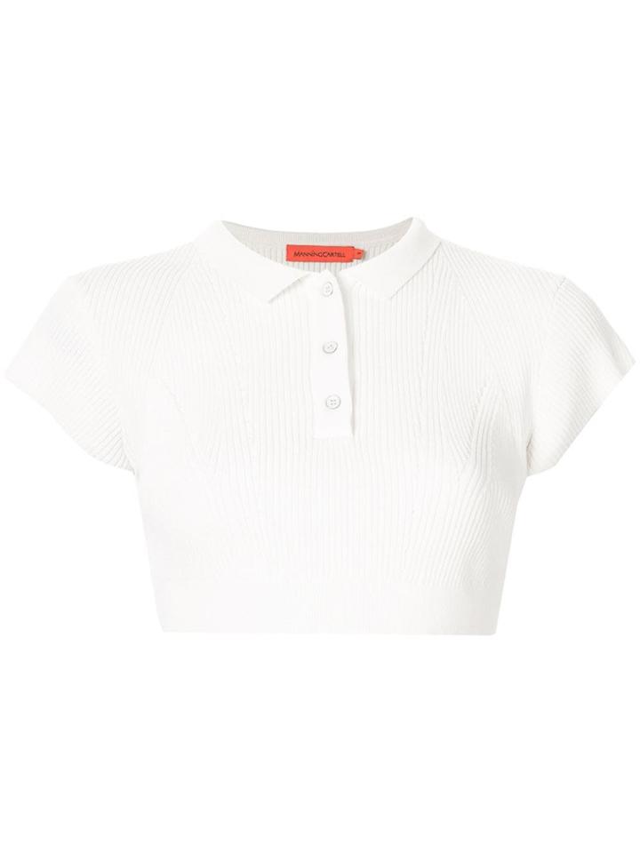 Manning Cartell Add To Cart Polo Top - White