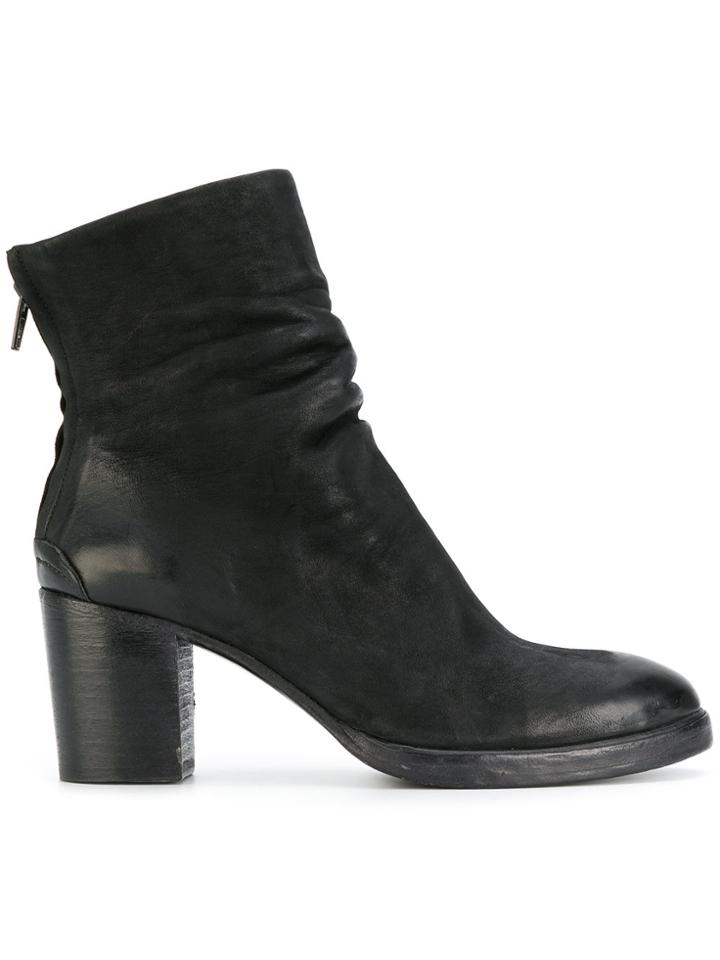 The Last Conspiracy Zipped Ankle Boots - Black