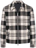 Ami Alexandre Mattiussi Snap Buttoned Zipped Jacket - Black