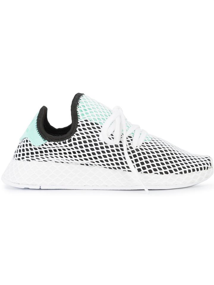 Adidas Deerupt Runner Sneakers - White