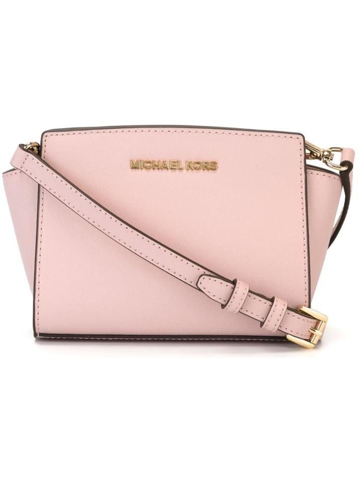 Michael Michael Kors Mini 'selma' Cross Body Bag, Women's, Pink/purple