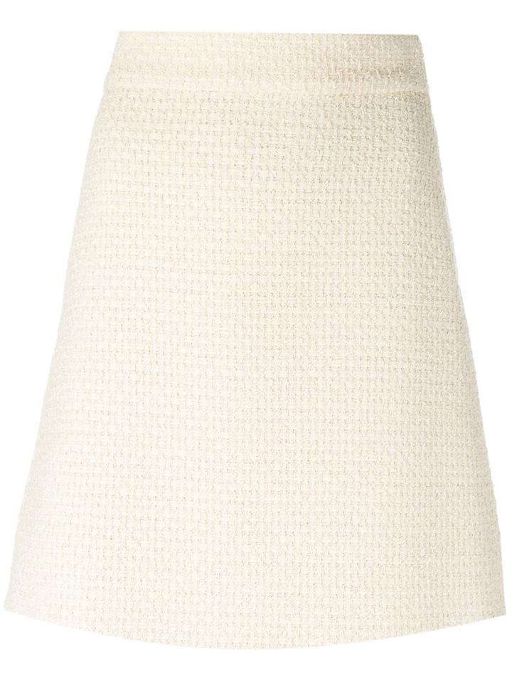 Gucci - A-line Tweed Skirt - Women - Silk/cotton/polyamide/acetate - 42, White, Silk/cotton/polyamide/acetate