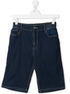 Paul Smith Junior Denim Shorts - Blue