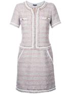 Loveless - Boucle Suit Dress - Women - Acrylic/nylon/polyester - 9, Pink/purple, Acrylic/nylon/polyester