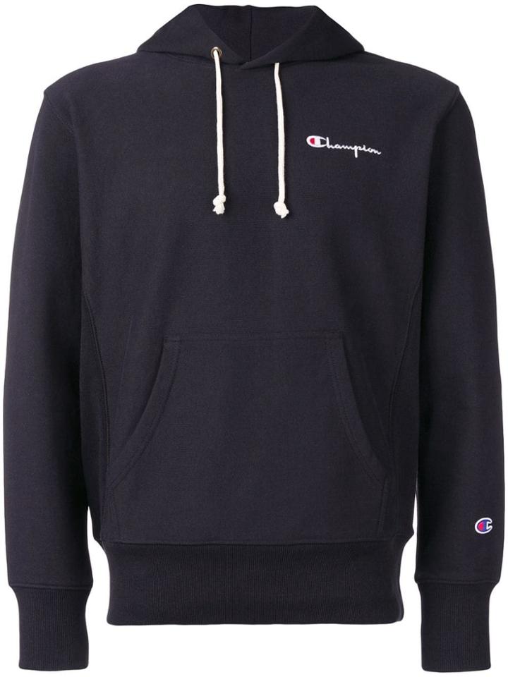 Champion Hooded Sweatshirt - Black