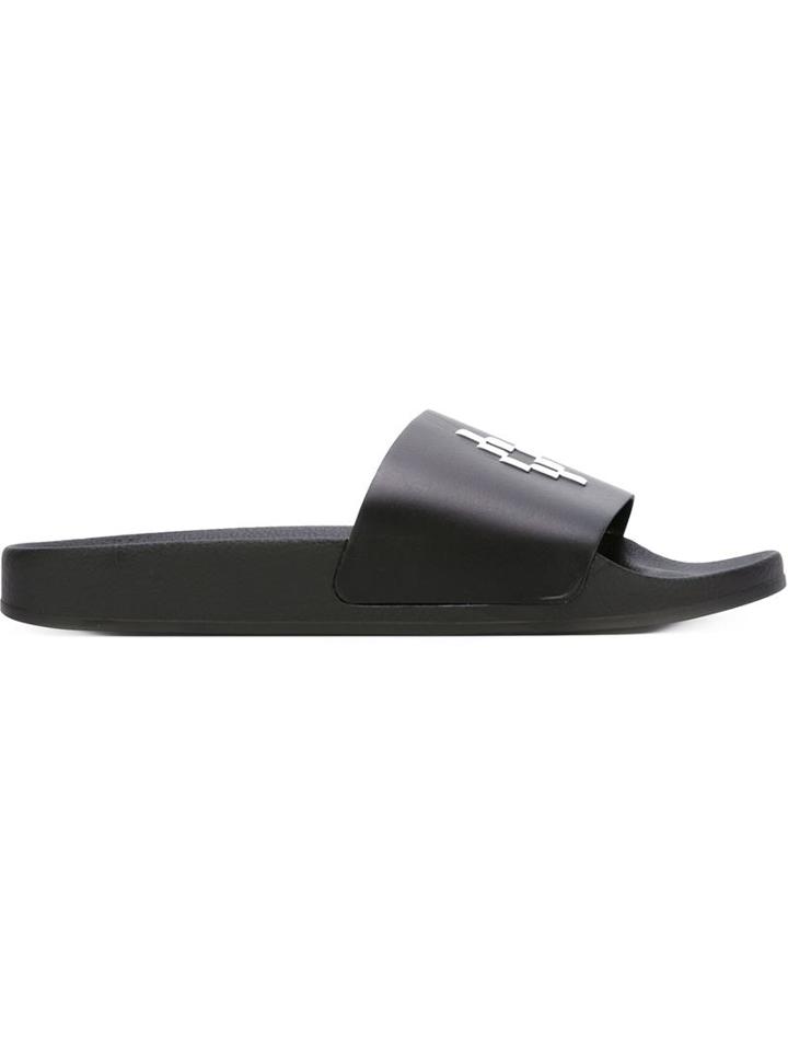 Marcelo Burlon County Of Milan 'cruz' Sliders