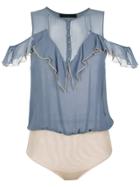 Nk Ruffled Body - Grey