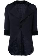 Comme Des Garçons Pre-owned Wide Lapels Tail Jacket - Blue
