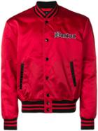 Marcelo Burlon County Of Milan Boston Bomber Jacket - Red