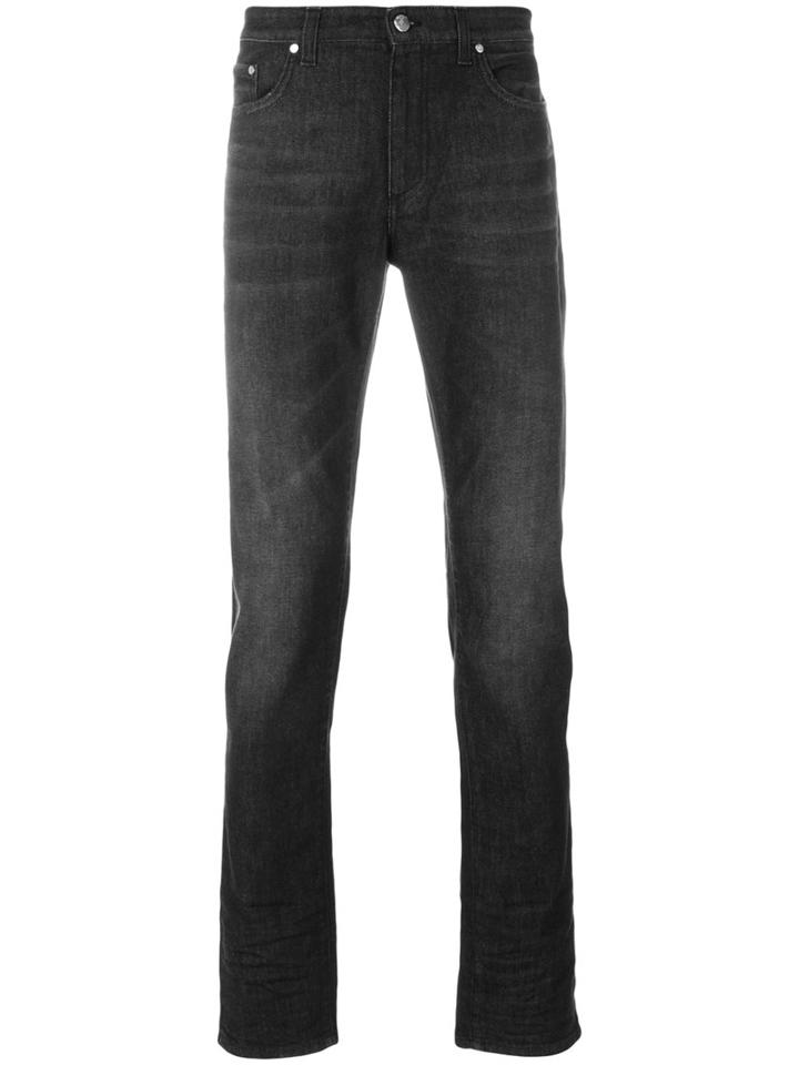 Versace - Straight Fit Jeans - Men - Cotton/spandex/elastane - 34, Blue, Cotton/spandex/elastane