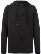 Astrid Andersen Embroidered Logo Hoodie, Men's, Size: Small, Black, Polyester