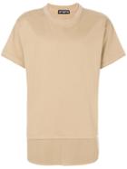 Mastermind Japan Layered Rear Skull Print T-shirt - Nude & Neutrals