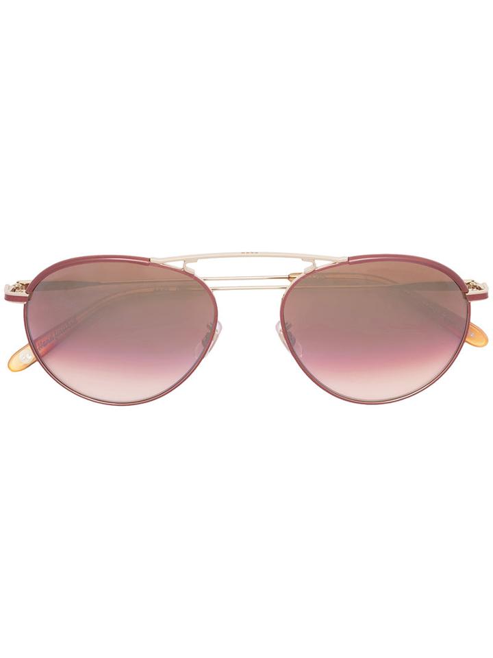 Garrett Leight - Innes Sunglasses - Unisex - Steel/acetate - 55, Pink/purple, Steel/acetate