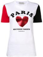 Être Cécile Paris Souvenir T-shirt - White