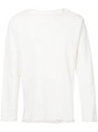 Kaptain Sunshine - Round Neck Top - Men - Japanese Paper - 38, White, Japanese Paper