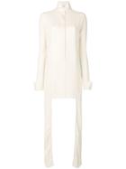 Jw Anderson Tunic Shirt Dress - White