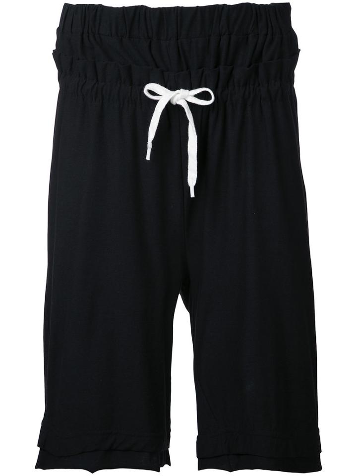 First Aid To The Injured - Haemin Shorts - Unisex - Cotton - 1, Black, Cotton